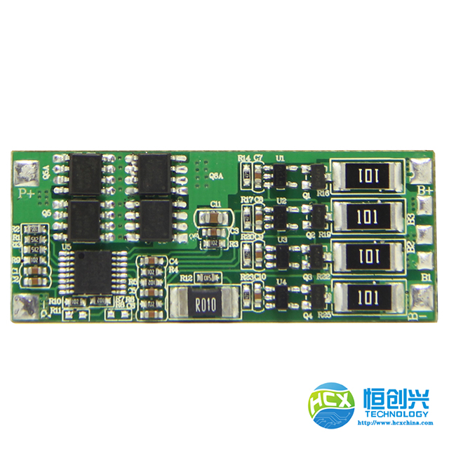 3-4串8A HCX-D119電量計鋰電池保護板